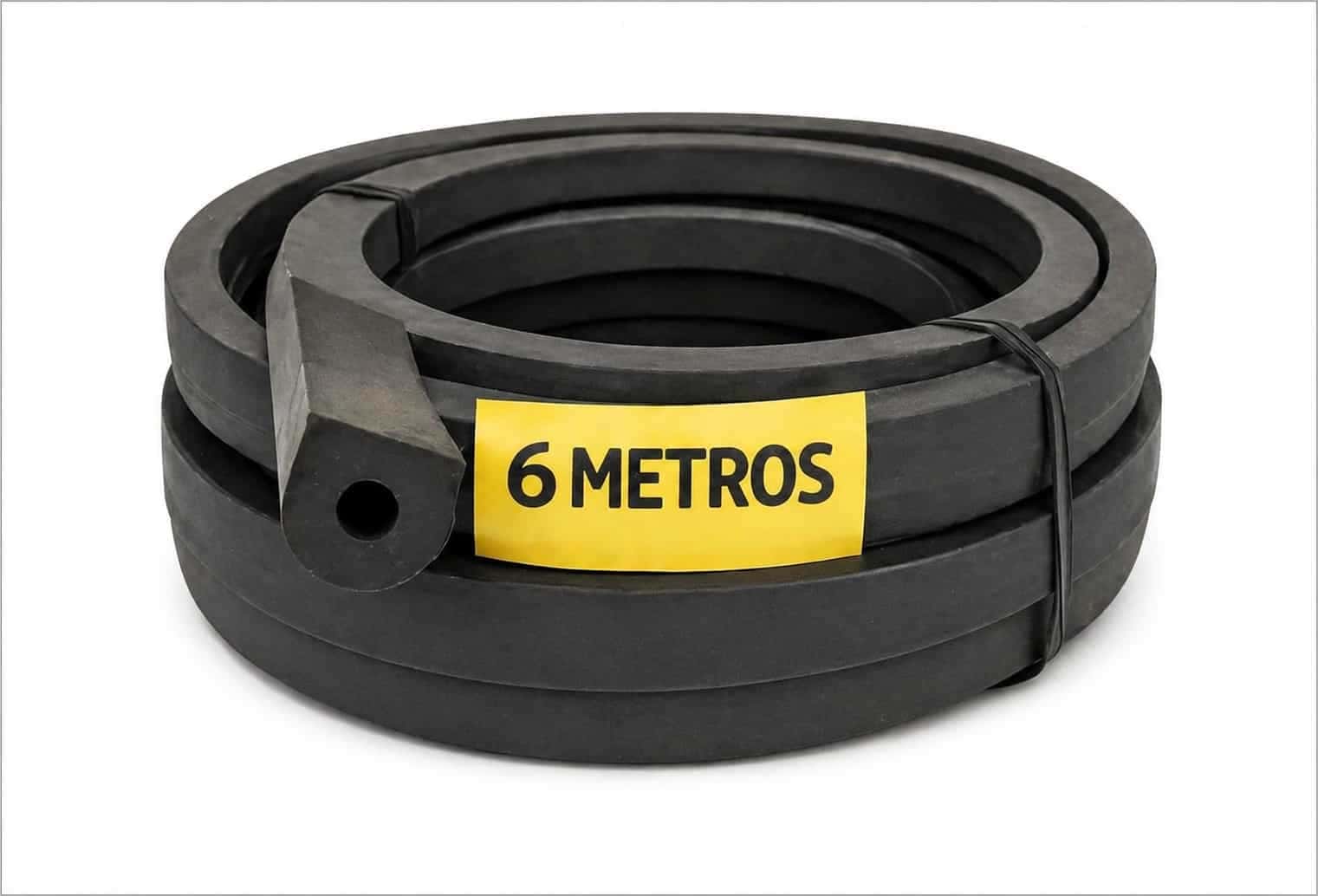 Perfil trefilado oco de borracha SBR para vedação de caminhão limpa fossa tanque super vácuo