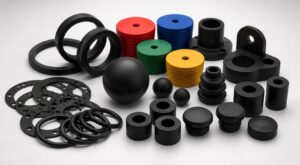 Compostos e materiais — NBR, EPDM, SBR, Neoprene, Silicone
